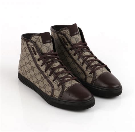 gucci ostrich high tops|mr porter Gucci high top sneakers.